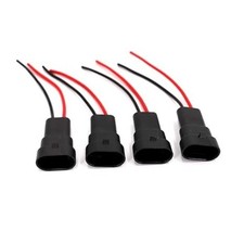 9005/9006/H10 Male Adapter Wiring Harness Sockets Wire for Headlights, Fog Light