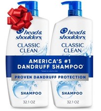 Head  Shoulders Anti-Dandruff Shampoo, Classic Clean Shampo Twin Pack, 32.1 fl