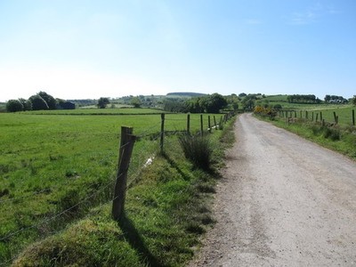 Foto 6x4 Der östliche Teil der südlichsten Schleife der Tullynawood Road c2016