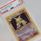 Pokemon TCG - Alakazam 1/102 Base Set Holo Rare  - PSA 5 EX