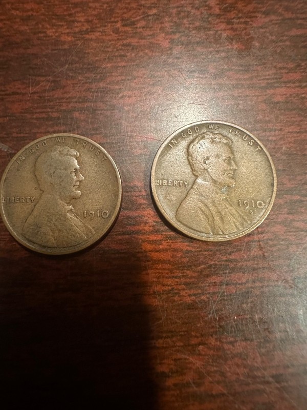 1910 and 1910 s Lincoln Pennies