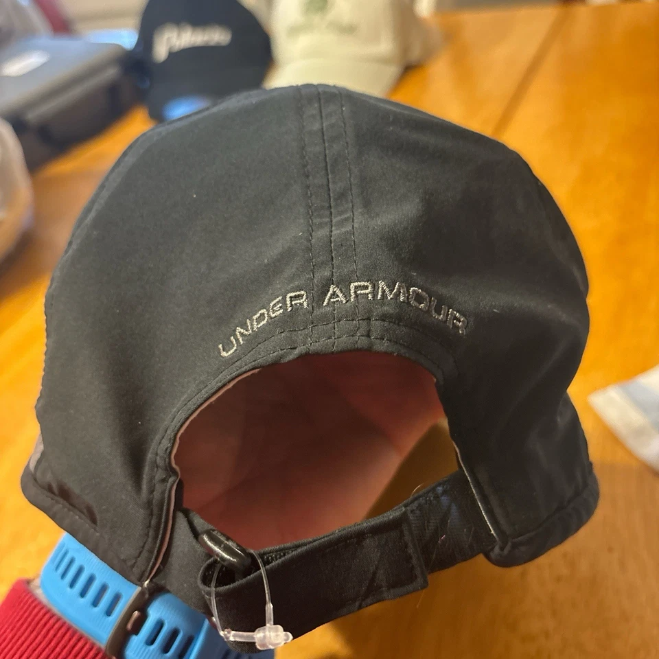 Under Armour Womens Adjustable Running Outdoor Hat Cap Black Adjustable - Image 4 of 4