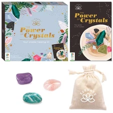 Hinkler Elevate - The Power of Crystals Kit - Spirituality for Adults - Crys...