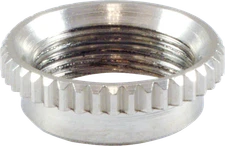 Switchcraft Deep Knurled Nut Replacement for 3-Way Toggle, Nickel