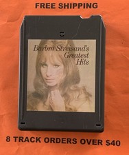 Barbra Streisand  s Greatest Hits 8 track tape Tested/Serviced