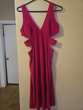 Ignite Evenings Women's Dress Sleeveless Pink Size 8