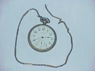 Vintage Waltham 15 Jewels Mens Pocket Watch That Needs Repair
