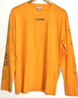 GANNI T-shirt orange size L