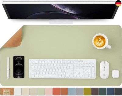 Cork Desk Pad, Double-Sided, for Office and Home, as a Large Mouse Mat or Desk