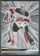 2024-25 UD Series 2 Vitek Vanecek 387 Base Outburst