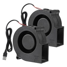 75x30mm Blower Cooling Fan Turbine Centrifugal Fan 5V Brushless USB 75mm x 30mm