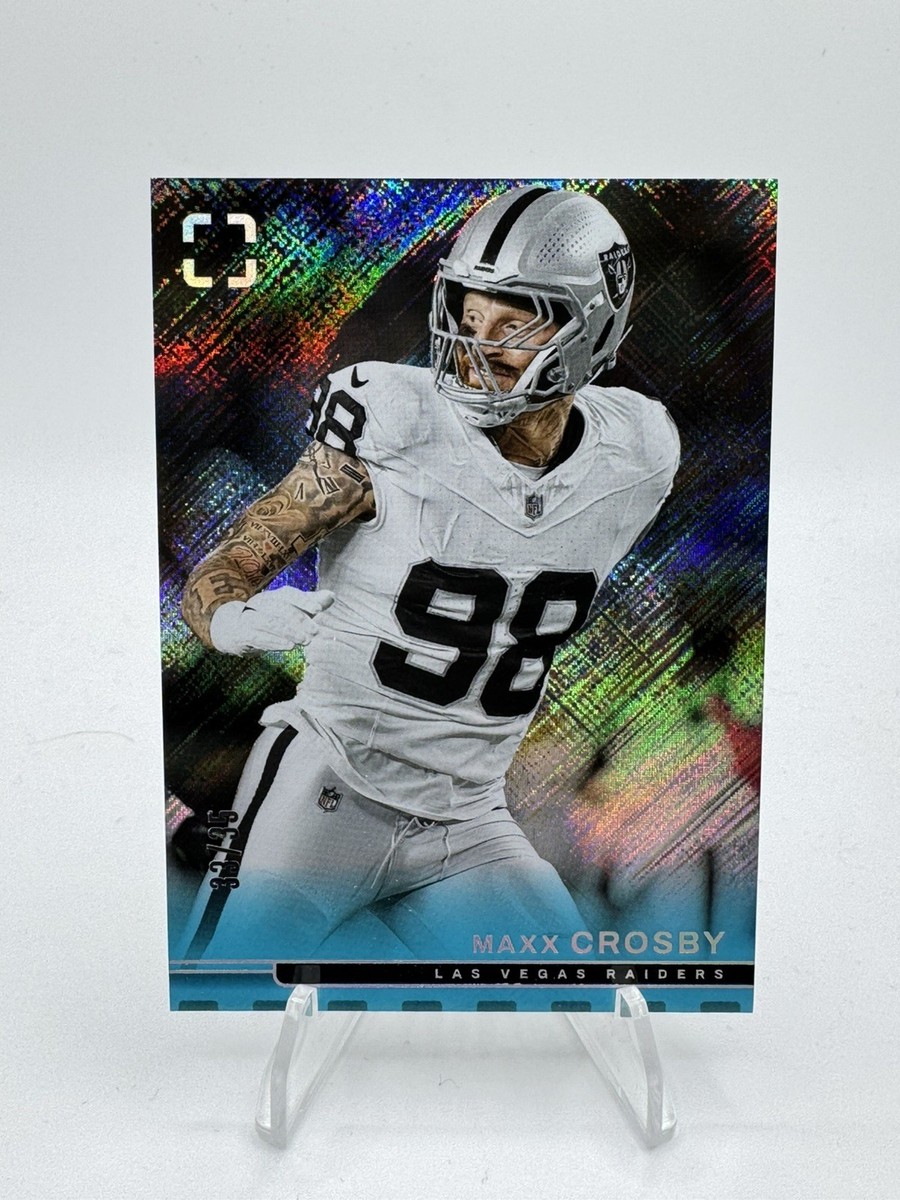 2025 Panini Photogenic Maxx Crosby Teal /35 Raiders #34 | eBay