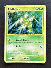 Pokemon TCG - Scyther - Platinum - 130/127 - Secret Rare - HP/Damaged