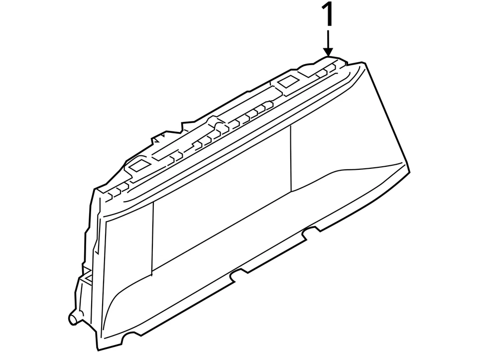 Bmw 7 Series Information Display Screen E8BZP - Image 4 of 4