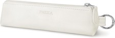 Fmeida PU Leather Pencil Pen Case Slim Design Pens Bag Plain Pencil Pouch Compa