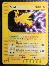 Zapdos H32/H32 Aquapolis E-Series Holo Rare Pokemon Card 2002 NINTENDO  on eBay