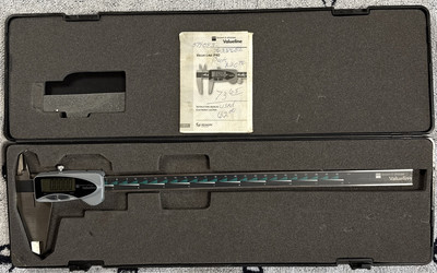 #ad Brown amp; Sharpe Digital Caliper 12” 00599093 w Case Excellent Tested Working $149.99