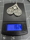 Unique VNT Scandinavian Sterling Silver Handcrafted Double Flower Pendant — photo 7