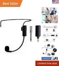 Head Microphone Wireless, Head Sets with Microphones, Bluetooth Headset Mic I...