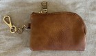 Steve Madden Brown Card Holder Keychain Wallet Coin Purse — photo 2