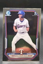 2026 Bowman Baseball Seong-Jun Kim 1st Bowman Chrome Texas Rangers BCP-45