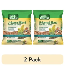 (2 pack) Wild Harvest Universal Blend Premium Small Birds Seed, 3 lbs
