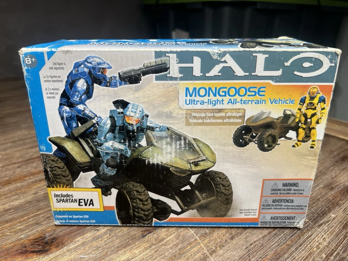 2010 McFarlane Toys Halo Mongoose Vehicle + Spartan EVA 5” Figure