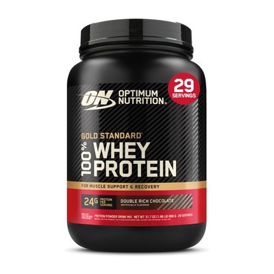 Optimum Nutrition Gold Standard 100% Whey Protein Double Rich Chocolate 1 LB