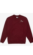 RHUDE Crewneck Sweatshirt Bordeaux/Burgundy 