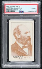 1920 Weber Bros Bakery Presidents of the United States D68 James A Garfield 04le