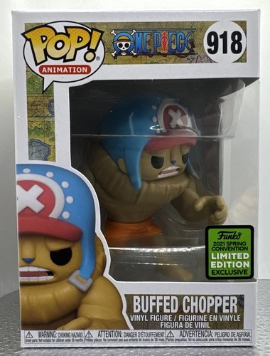 Funko Pop Buffed Chopper #918 ECCC Exclusive Pop! Animation One Piece