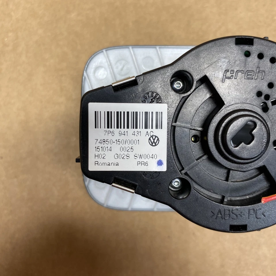 Interruptor de control del faro del tablero izquierdo VOLKSWAGEN TOUAREG 2011-2017 7P6941431AC OEM Foto 4 de 4