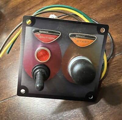 Longacre LON44831 Ignition Start Panel With Light