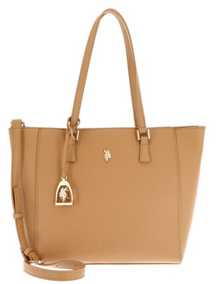 POLO Jones Shopping Bag Schultertasche Tasche Biscuit