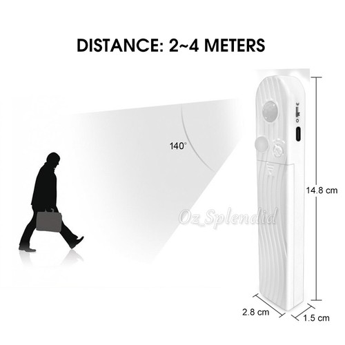 NEW LED PIR Motion Sensor Activated Waterproof Light Strip Battery Operated USB - Picture 7 of 13