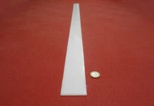 Hdpe White Bar .125" (1/8") Thick x 1.50" Wide x 48" Long, 6 Pcs, 24 Ft