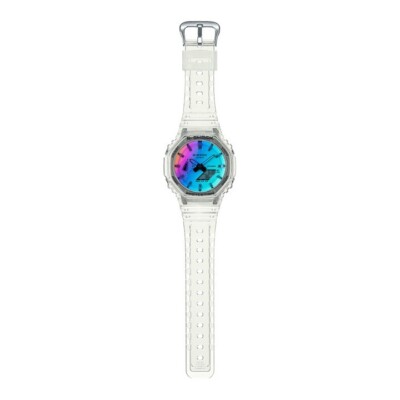 Casio GA-2100SRS-7A Multicolor Wristwatch | eBay