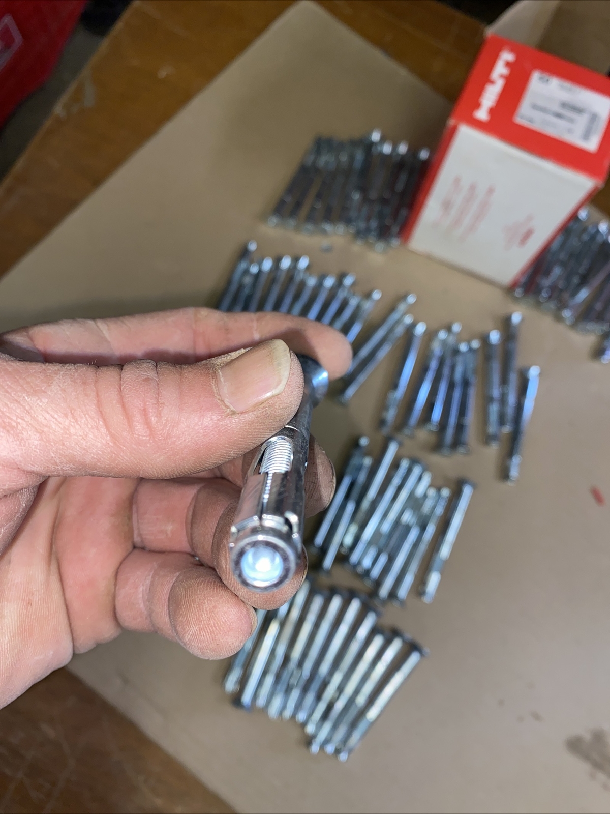 Hilti 418057 3/8 X 3" Kwik Husez Concrete & Masonry Screw Anchor 50