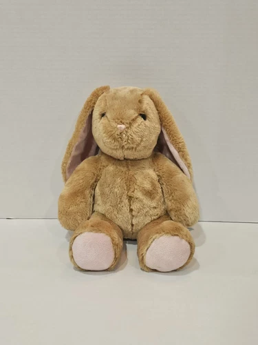 Build A Bear Workshop Brown Floppy Ear Bunny Rabbit Plush 18”