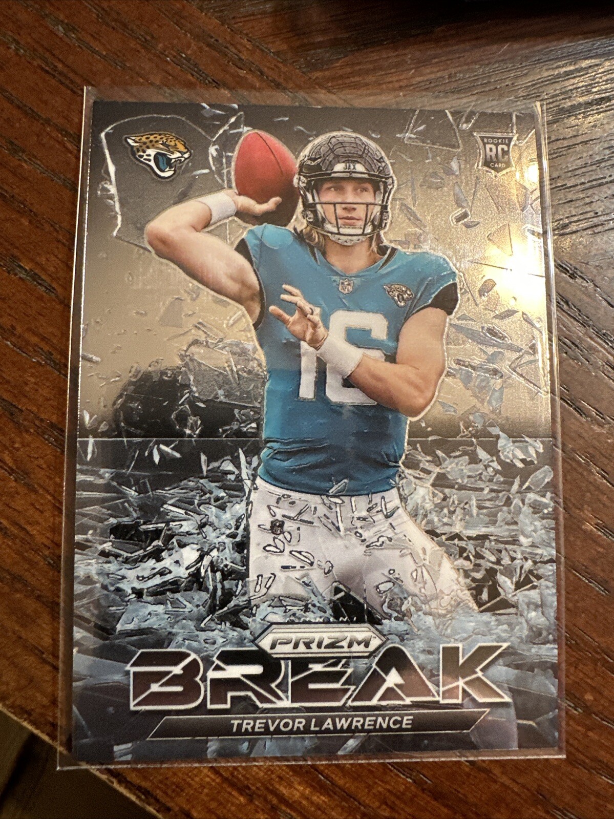 2021 Panini Prizm #PB-6 Prizm Break Trevor Lawrence Jacksonville Jaguars Rookie