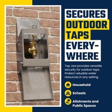 TAP JAW - Engineered enclosure to protect your outside water tap - Tap Box