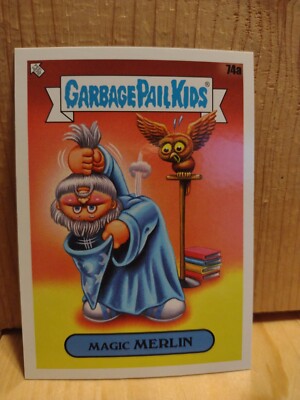 2022 GPK BOOK WORMS #74a MAGIC MERLIN.  MC8