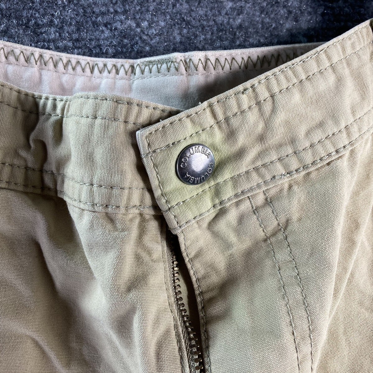Short Columbia Homme Beige Taille 40 - Chino Décontracté Stretch - Très Bon état