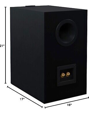 KEF SP3958BA Q150 Satin Black 100W Bookshelf Speakers for KEF SP3958BA Q150 Satin Black 100W Bookshelf Speakers for