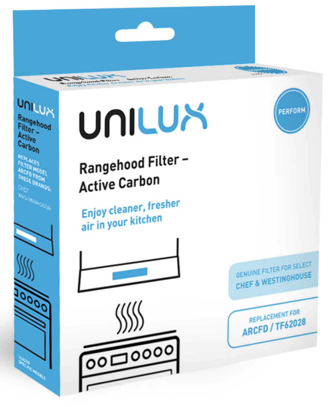 WESTINGHOUSE WRR904SB RANGEHOOD CARBON / CHARCOAL FILTER GENUINE ARCFD