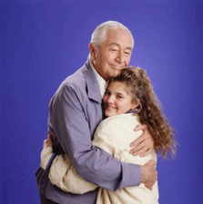 Drew Barrymore Robert Young on Conspiracy of Love 1987 Old TV Photo 1