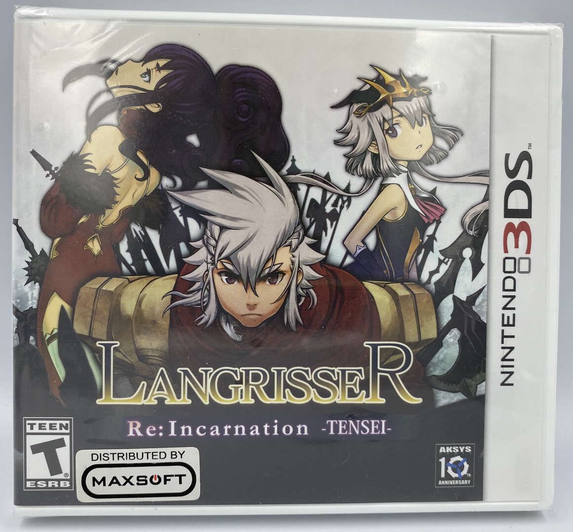 Langrisser: Re:Incarnation Tensei (Nintendo 3DS, 2016) SEALED