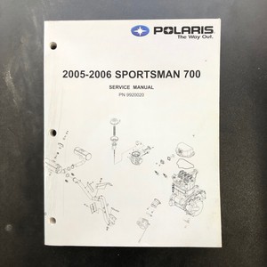 Polaris Sportsman 700 2005-2006 Service Manual PN: 9920020 | eBay