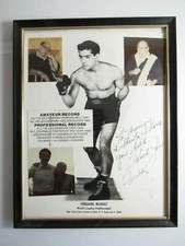 Signed Autographed Framed FREDDIE RUSSO 8 X 10 Promo Shot