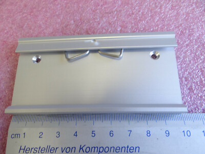 KL-35-100 Din Schiene Montagehalterung - Matte : Stahl - 100mm - Schiene: TS35